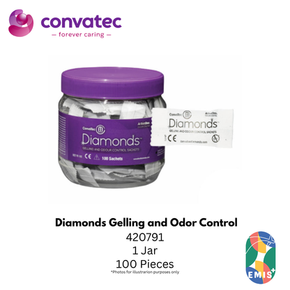 Convatec Diamonds 凝胶和气味控制