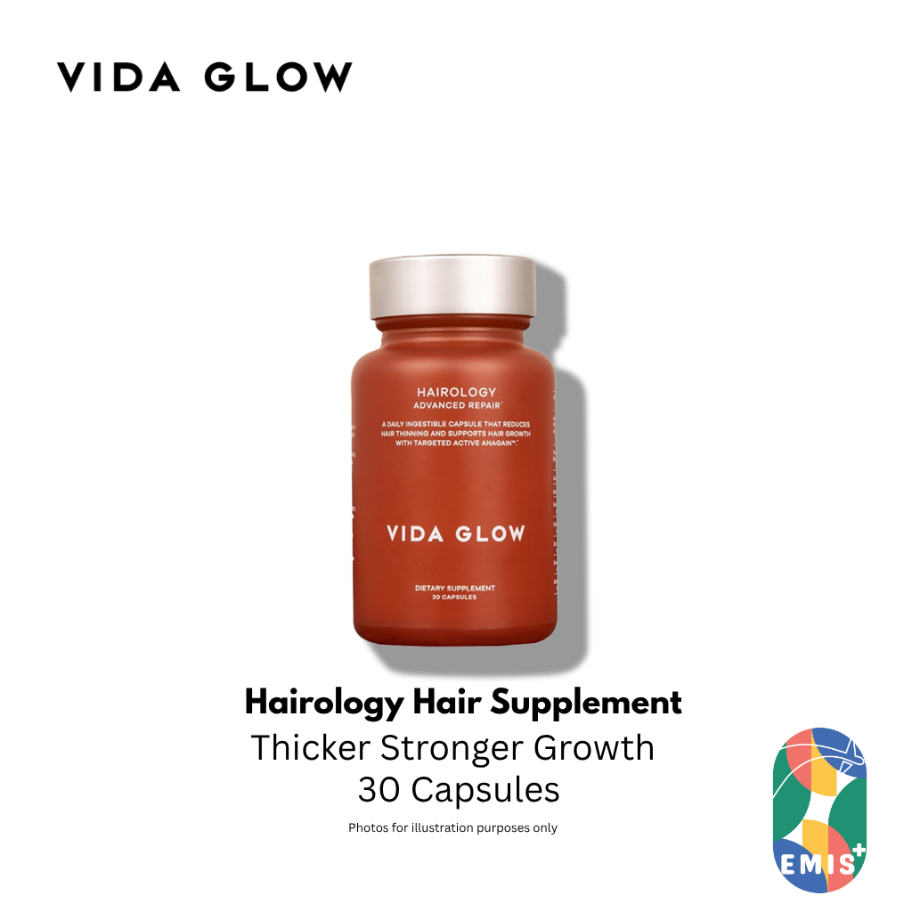 Vida Glow Hairology Hair Supplement 30 Capsules
