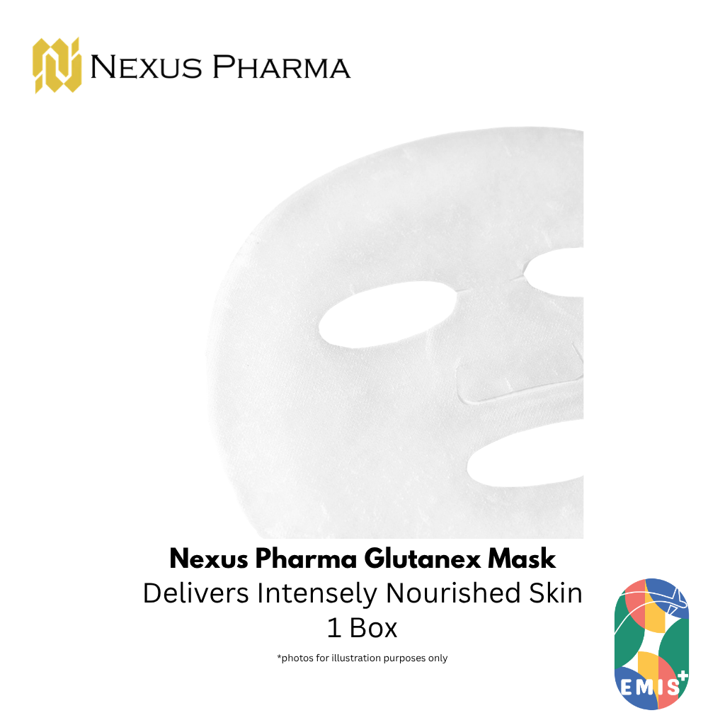 Nexus Pharma Glutanex 面膜：15 分钟即可令肌肤焕发光彩