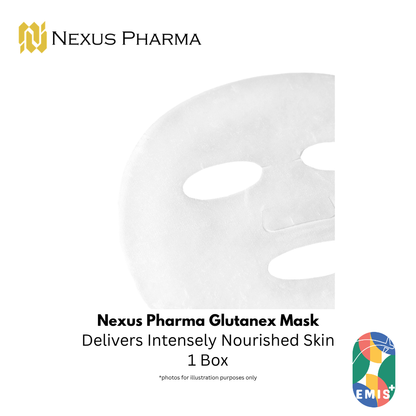 Nexus Pharma Glutanex 面膜：15 分钟即可令肌肤焕发光彩
