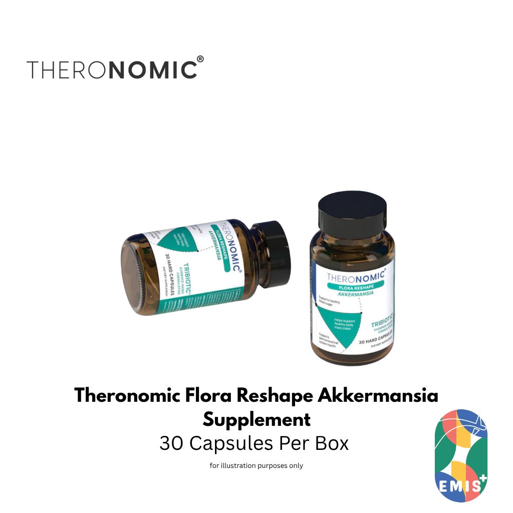 Theronomic Flora Reshape Akkermansia 30 Capsules Gut and Metabolic Wellness Support