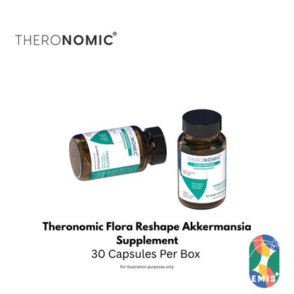 Theronomic Flora Reshape Akkermansia 30 Capsules Gut and Metabolic Wellness Support
