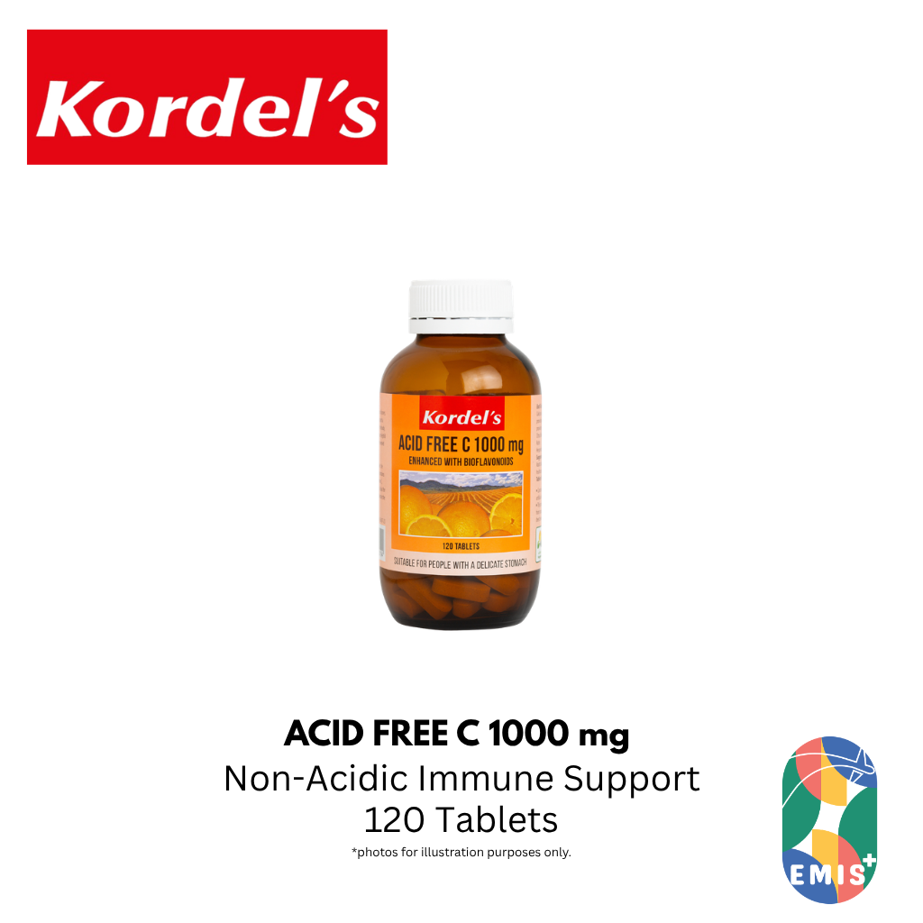 KORDEL’S ACID FREE C 1000 mg ENHANCED WITH BIOFLAVONOIDS