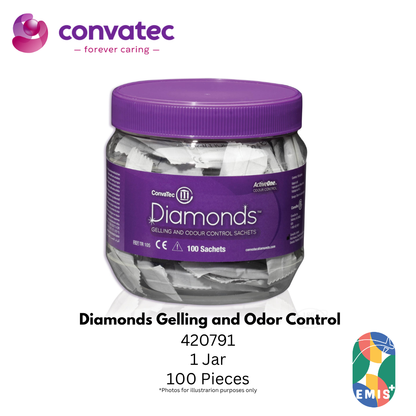 Convatec Diamonds 凝胶和气味控制