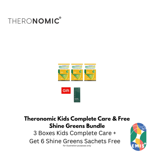 Bundle Sales Theronomic Kids Complete Care Buy 3 Boxes Get Shine Greens 6 Sachets Free