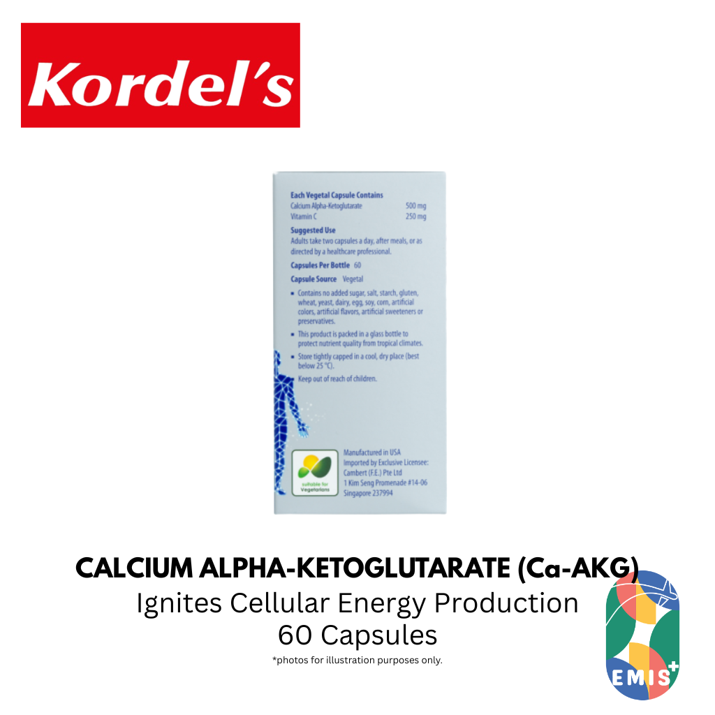 [60s] KORDEL CALCIUM ALPHA-KETOGLUTARATE (Ca-AKG) - image 4