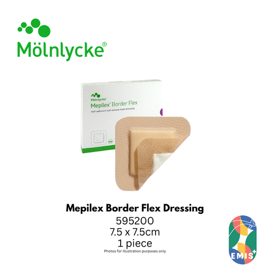 Mepilex Border Flex Dressing 7.5 x 7.5cm