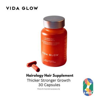 Vida Glow Hairology Hair Supplement 30 Capsules