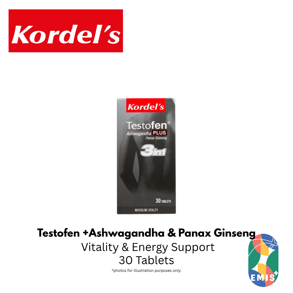 KORDEL’S TESTOFEN® PLUS ASHWAGANDHA AND PANAX GINSENG