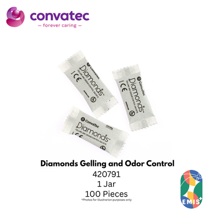 Convatec Diamonds 凝胶和气味控制