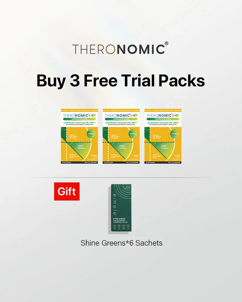 TheroNomic/惡科 Kids Complete Care Buy 3 Free Shine Greens 6 sachets