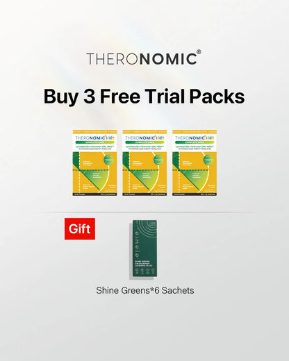 TheroNomic/惡科 Kids Complete Care Buy 3 Free Shine Greens 6 sachets
