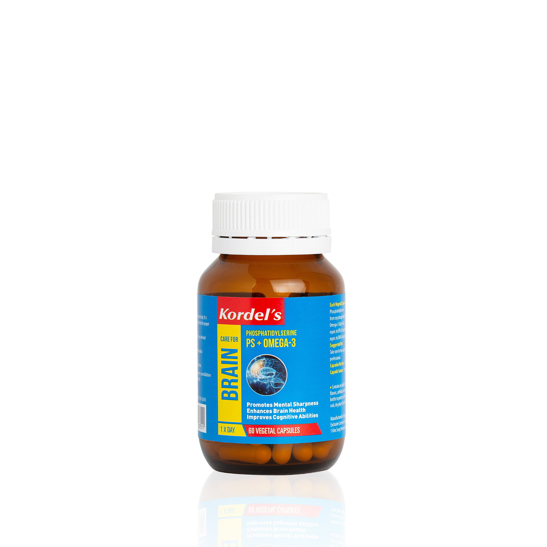 KORDEL’S PHOSPHATIDYLSERINE PS + OMEGA-3
