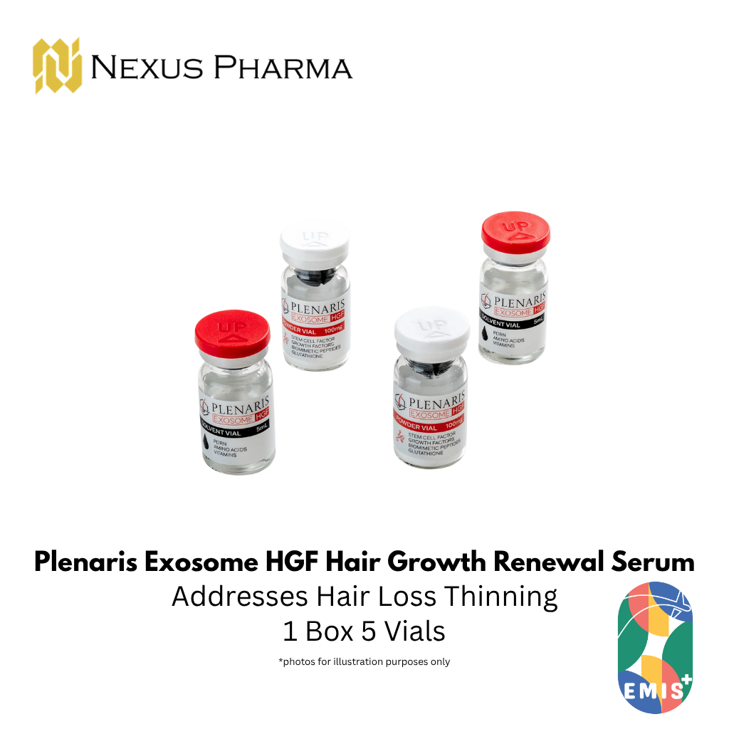 Plenaris Exosome HGF：高级生发精华，促进头发更浓密、更强韧，促进头皮再生