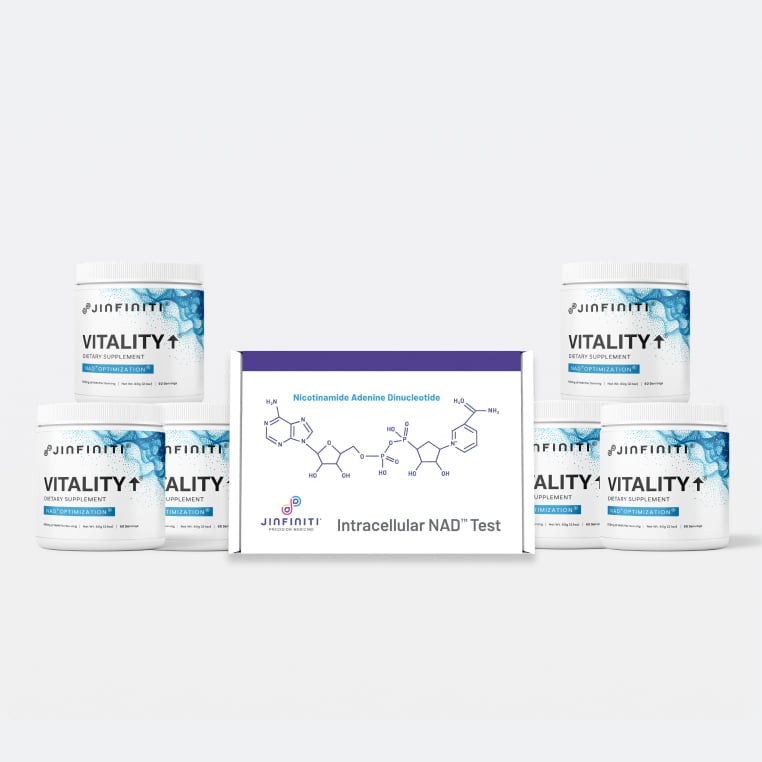 Jinfiniti NAD+ Maintenance Supplement Package - Cellular Health Support