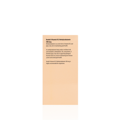 KORDEL’S VITAMIN B12 METHYLCOBALAMIN 500 mcg