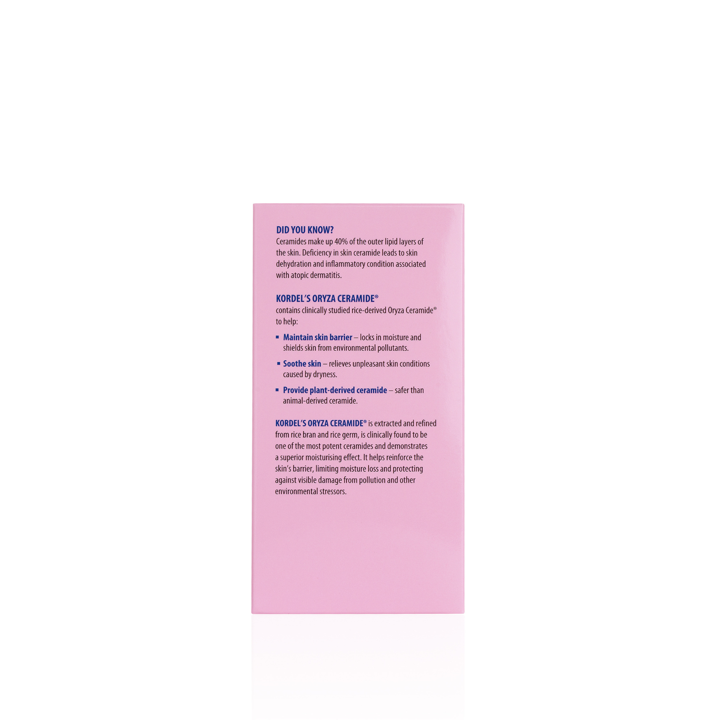 KORDEL’S ORYZA CERAMIDE 米ぬかセラミド