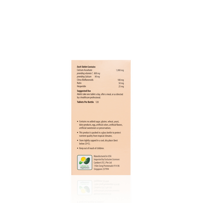 KORDEL’S ACID FREE C 1000 mg ENHANCED WITH BIOFLAVONOIDS