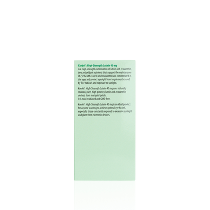 KORDEL’S HIGH-STRENGTH LUTEIN 40 mg