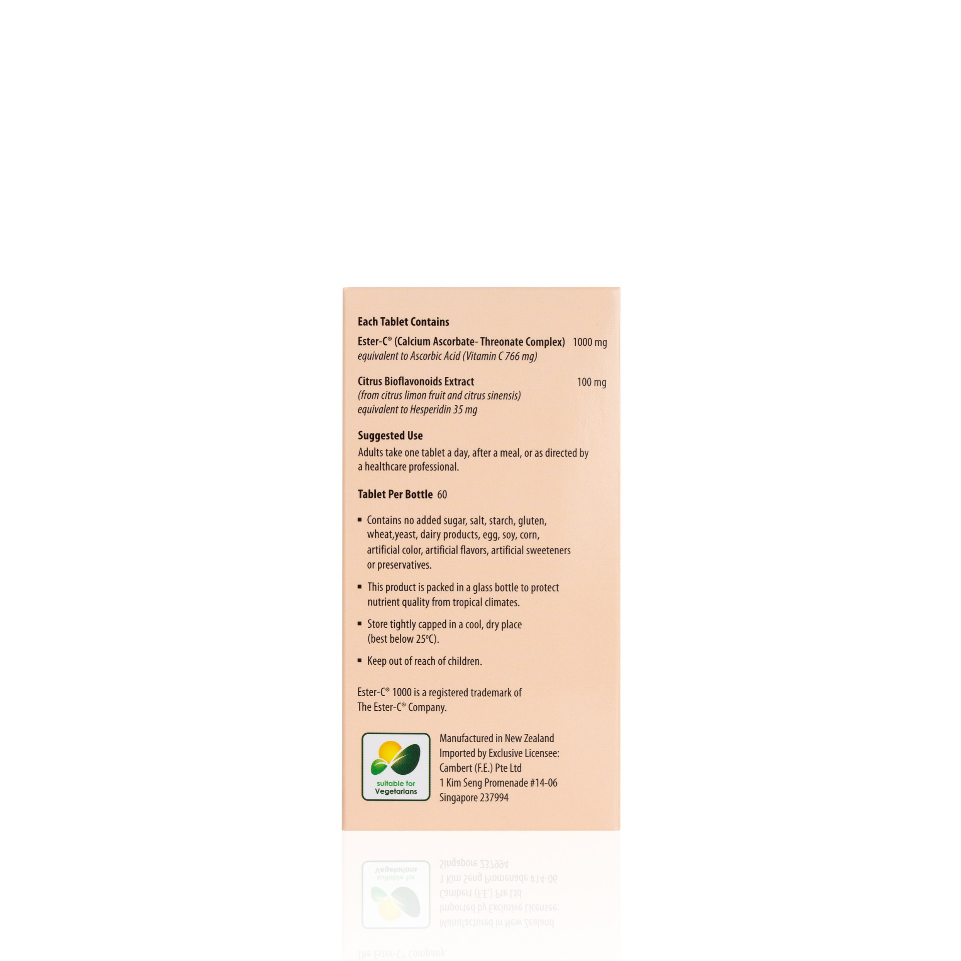 KORDEL’S ESTER-C® 1000 PLUS BIOFLAVONOIDS