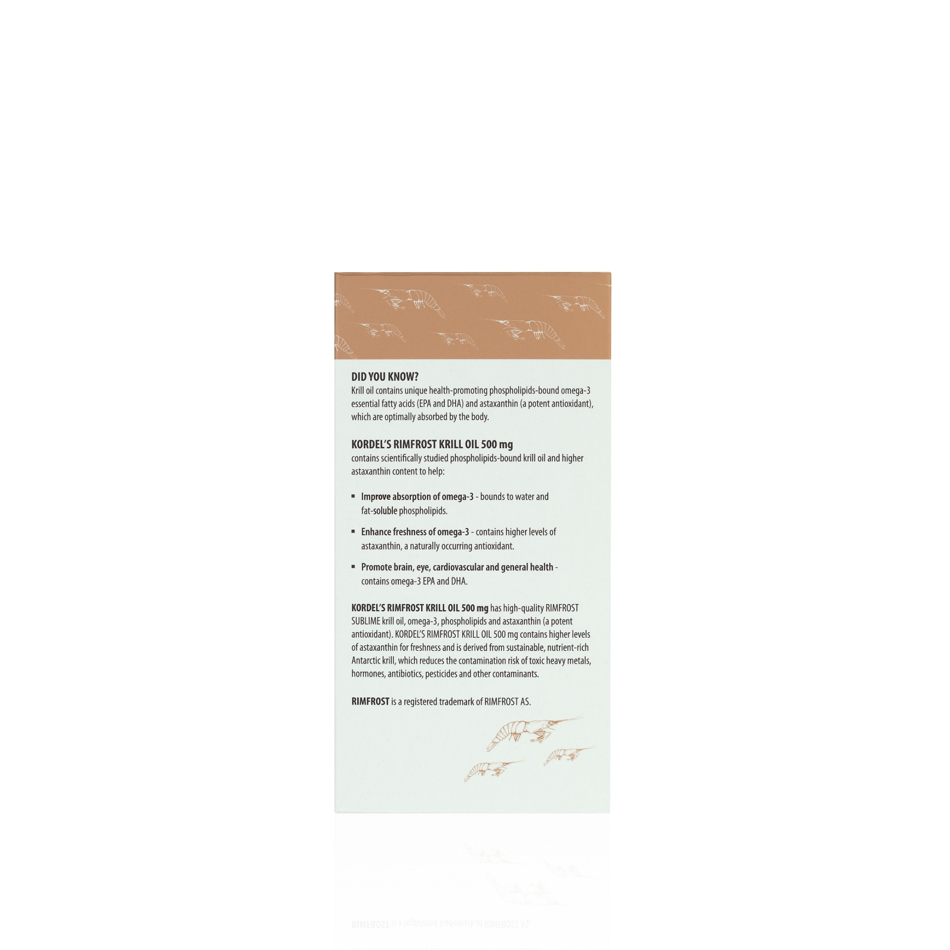 KORDEL’S RIMFROST KRILL OIL 500 mg
