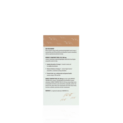 KORDEL’S RIMFROST KRILL OIL 500 mg