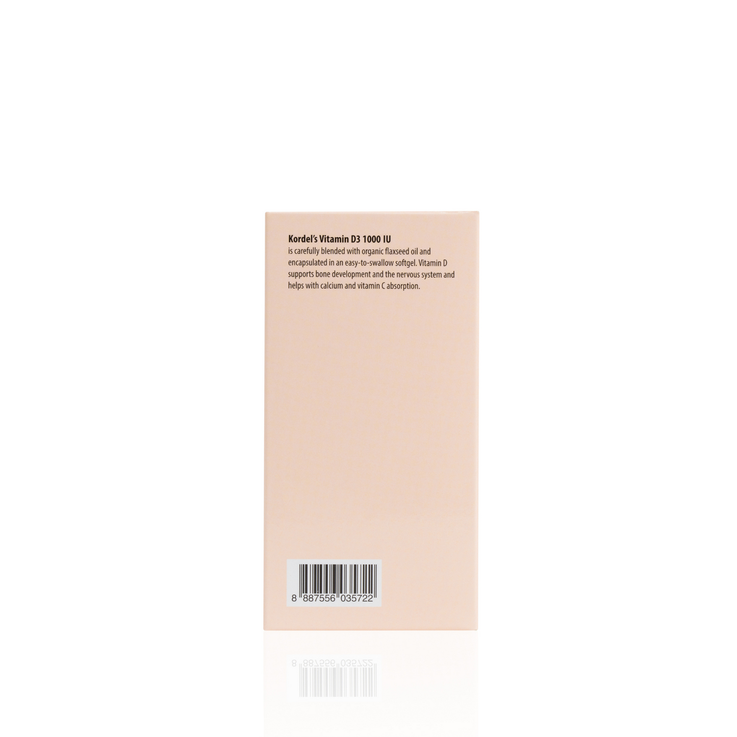 KORDEL’S VITAMIN D3 1000 IU WITH FLAXSEED OIL