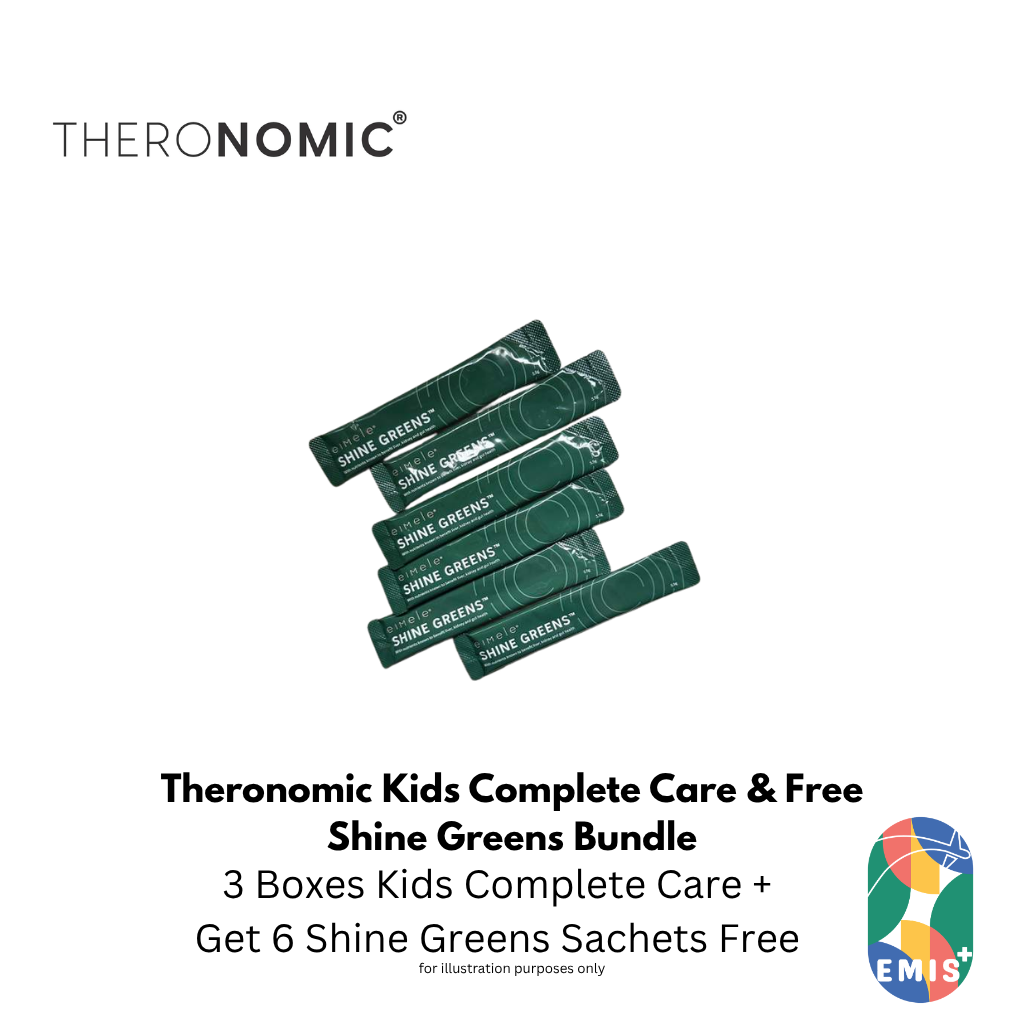 Bundle Sales Theronomic Kids Complete Care Buy 3 Boxes Get Shine Greens 6 Sachets Free