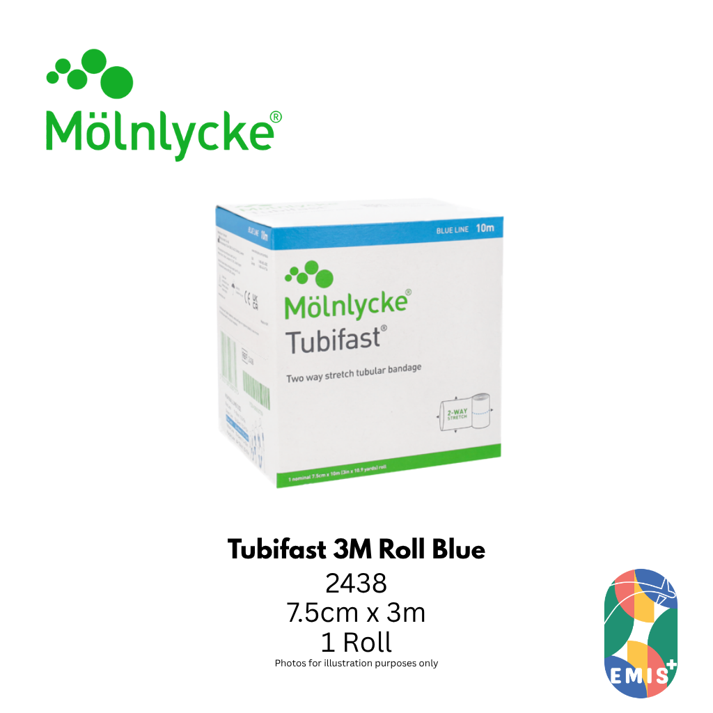 Tubifast 3M Roll Blue 7.5cm x 3m