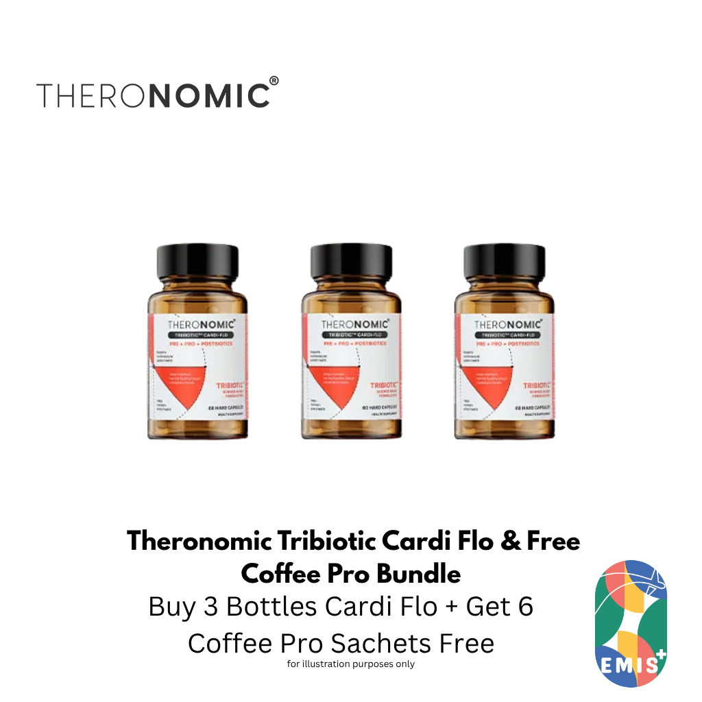 Bundle Sales Theronomic Tribiotic Cardi Flo Buy 3 Bottles Get Coffee Pro 6 Sachets Free