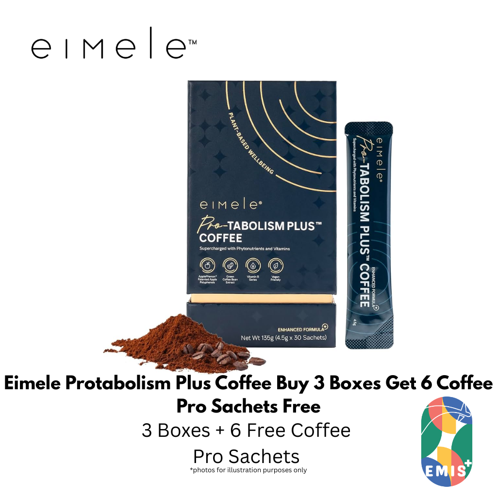 Eimele Protabolism Plus Coffee Buy 3 Boxes Get 6 Coffee Pro Sachets Free