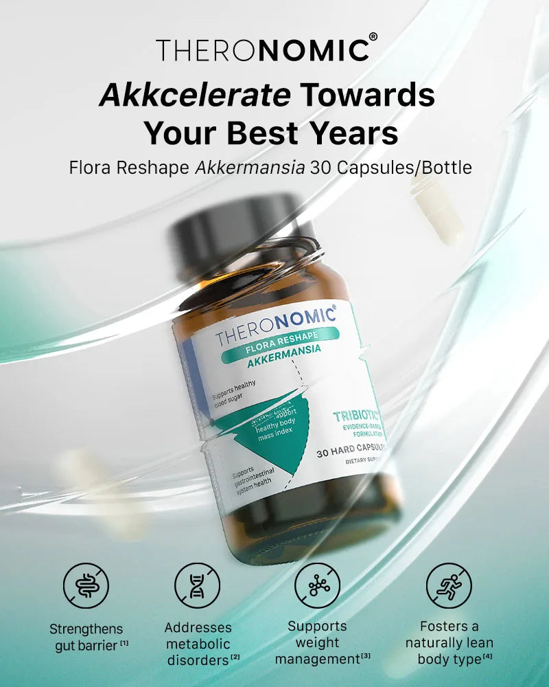 TheroNomic Flora Reshape Akkermansia 30 Capsules/Bottle