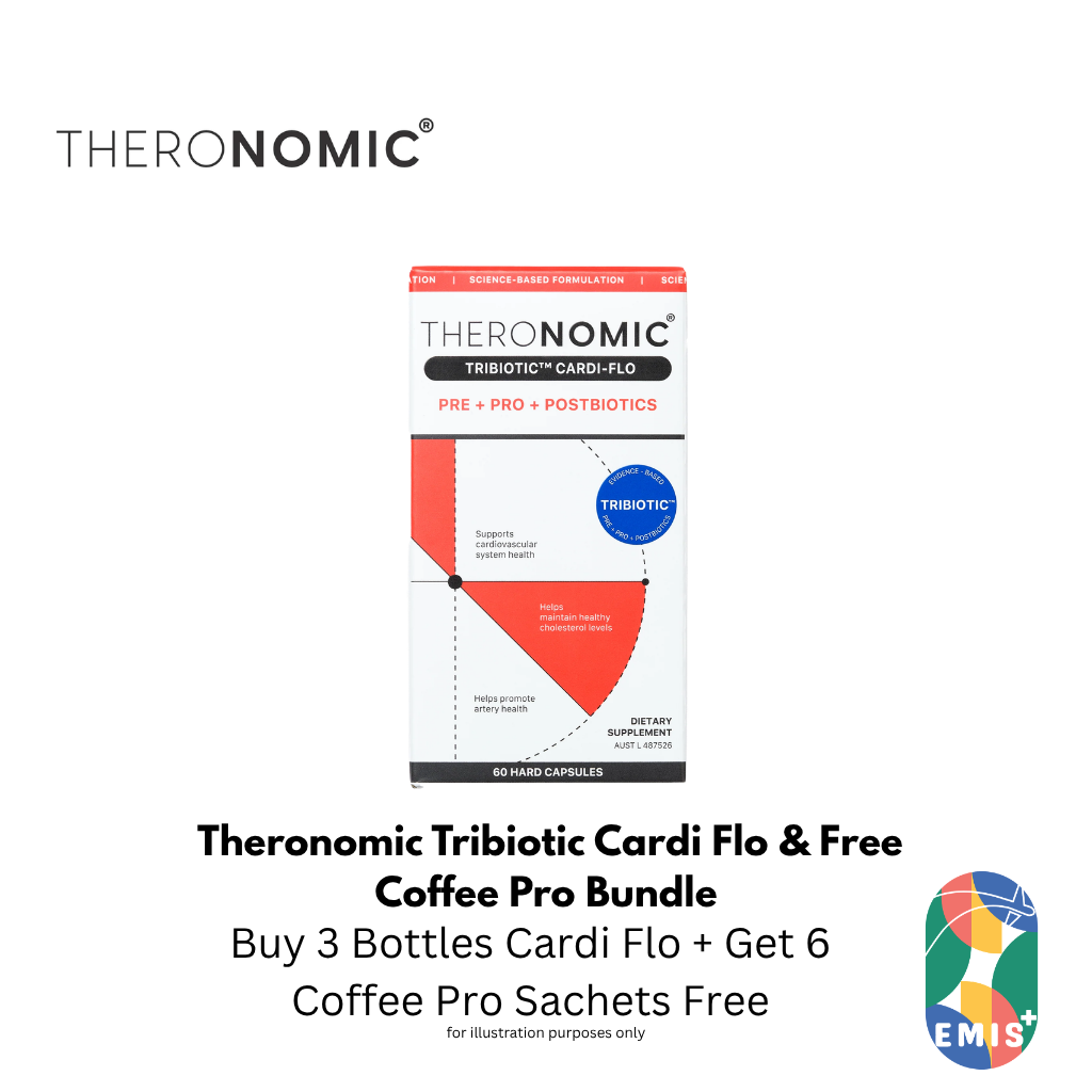 Bundle Sales Theronomic Tribiotic Cardi Flo Buy 3 Bottles Get Coffee Pro 6 Sachets Free