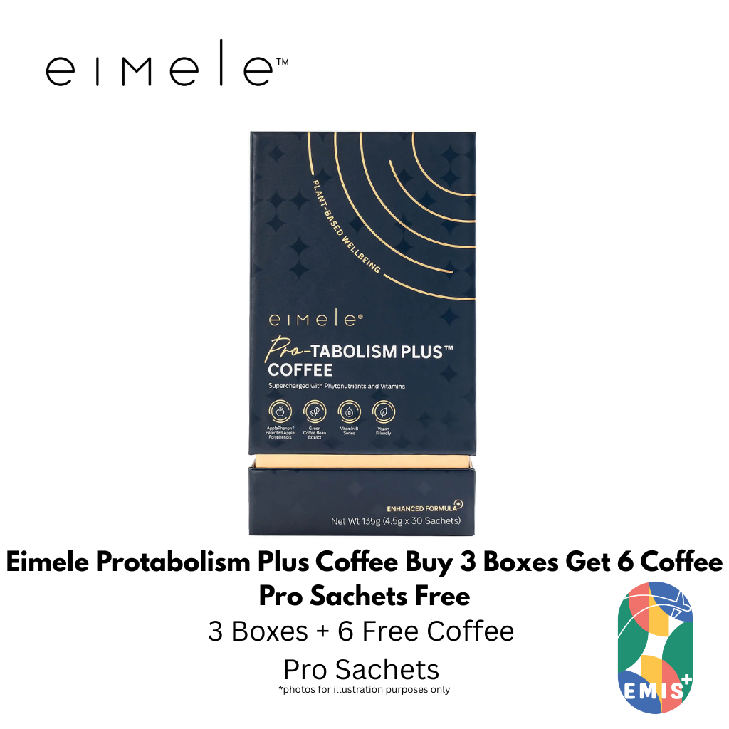 Eimele Protabolism Plus Coffee Buy 3 Boxes Get 6 Coffee Pro Sachets Free