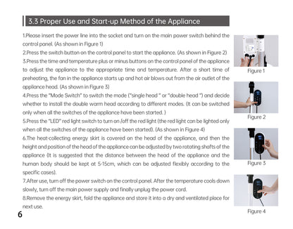 AiYiSheng Double Head Moxibustion Device, New Generation official English manual page 9