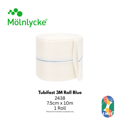 Tubifast 3M Roll Blue 7.5cm x 10m