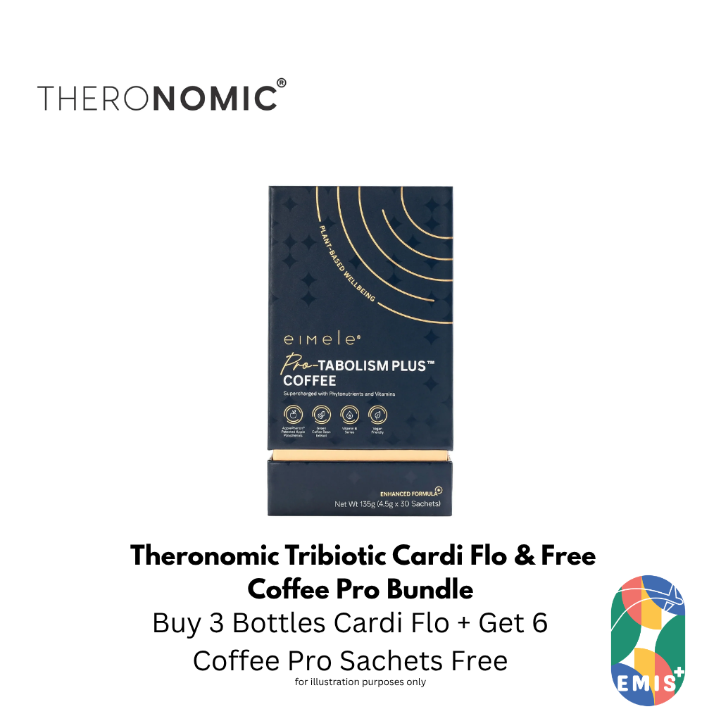 Bundle Sales Theronomic Tribiotic Cardi Flo Buy 3 Bottles Get Coffee Pro 6 Sachets Free