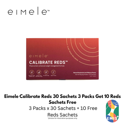 Eimele Calibrate Reds 30 Sachets 3 Packs Get 10 Reds Sachets Free