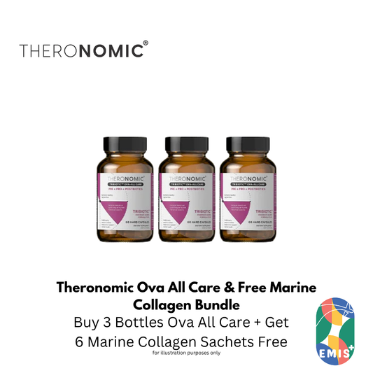 Bundle Sales Theronomic Ova All Care 60 Capsules Buy 3 Bottles Get Marine Collagen 6 Sachets Free