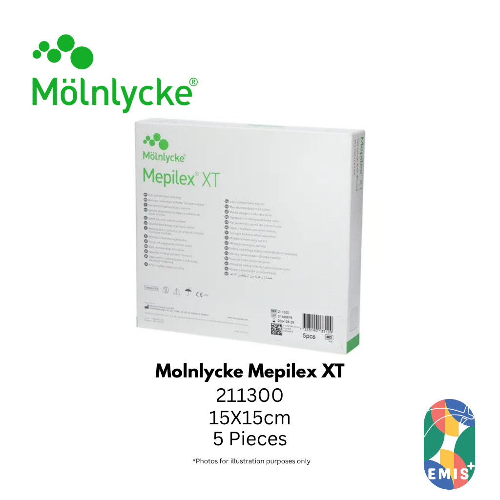 Molnlycke Mepilex XT 15x15 cm 5s (211300)