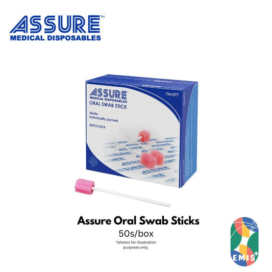 [50s] Assure Oral Swabs with Sodium Bicarbonate | Oral Mucosa Science | EMIS+