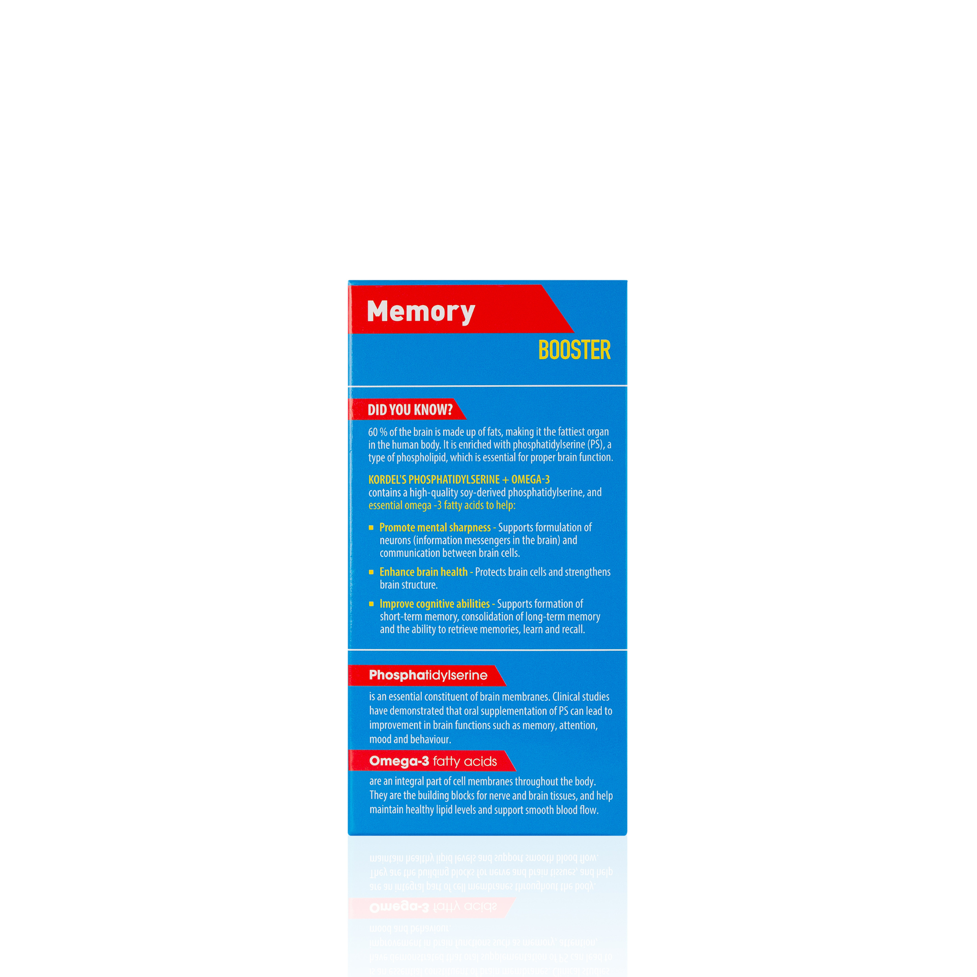 KORDEL’S PHOSPHATIDYLSERINE PS + OMEGA-3