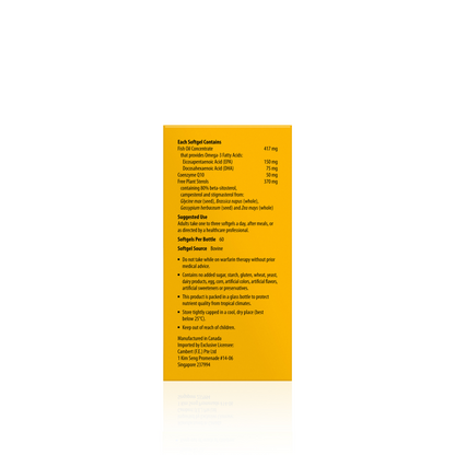 KORDEL’S HEART CARE FORMULA OMEGA-3, C0Q10 AND PLANT STEROLS
