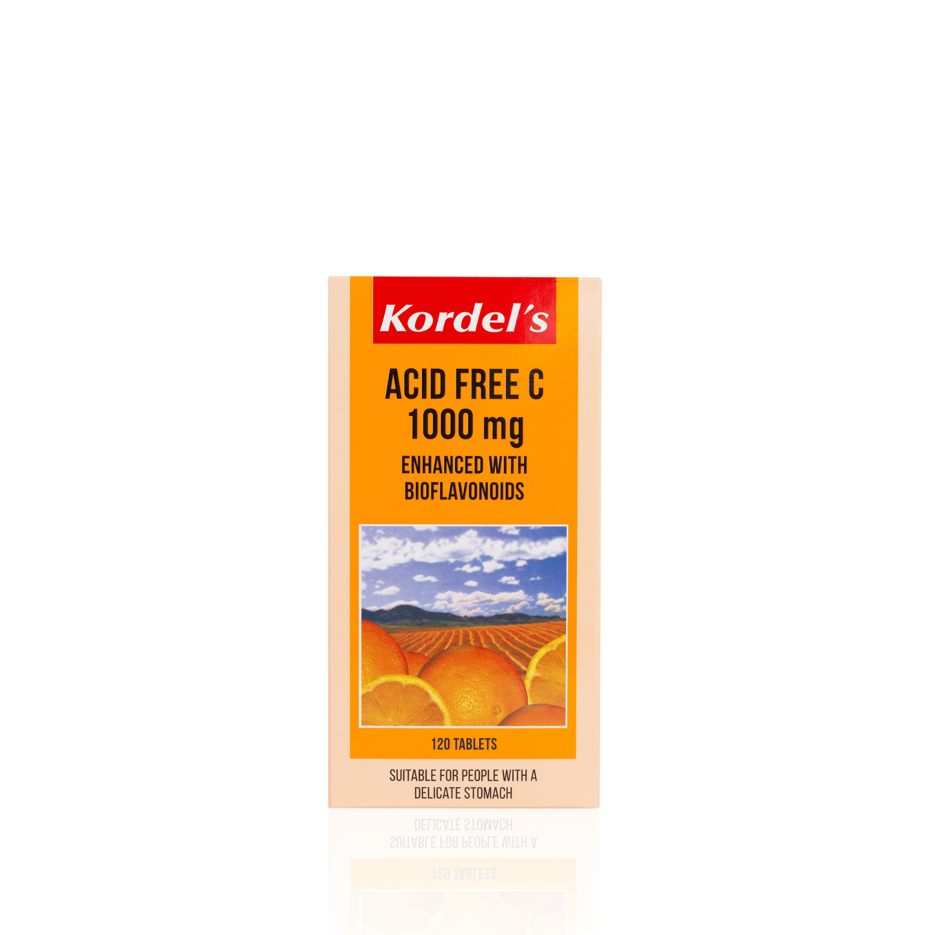 KORDEL’S ACID FREE C 1000 mg ENHANCED WITH BIOFLAVONOIDS
