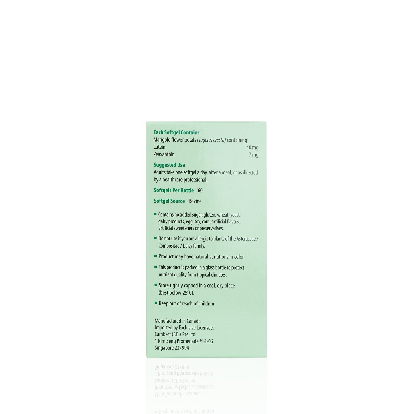 KORDEL’S HIGH-STRENGTH LUTEIN 40 mg