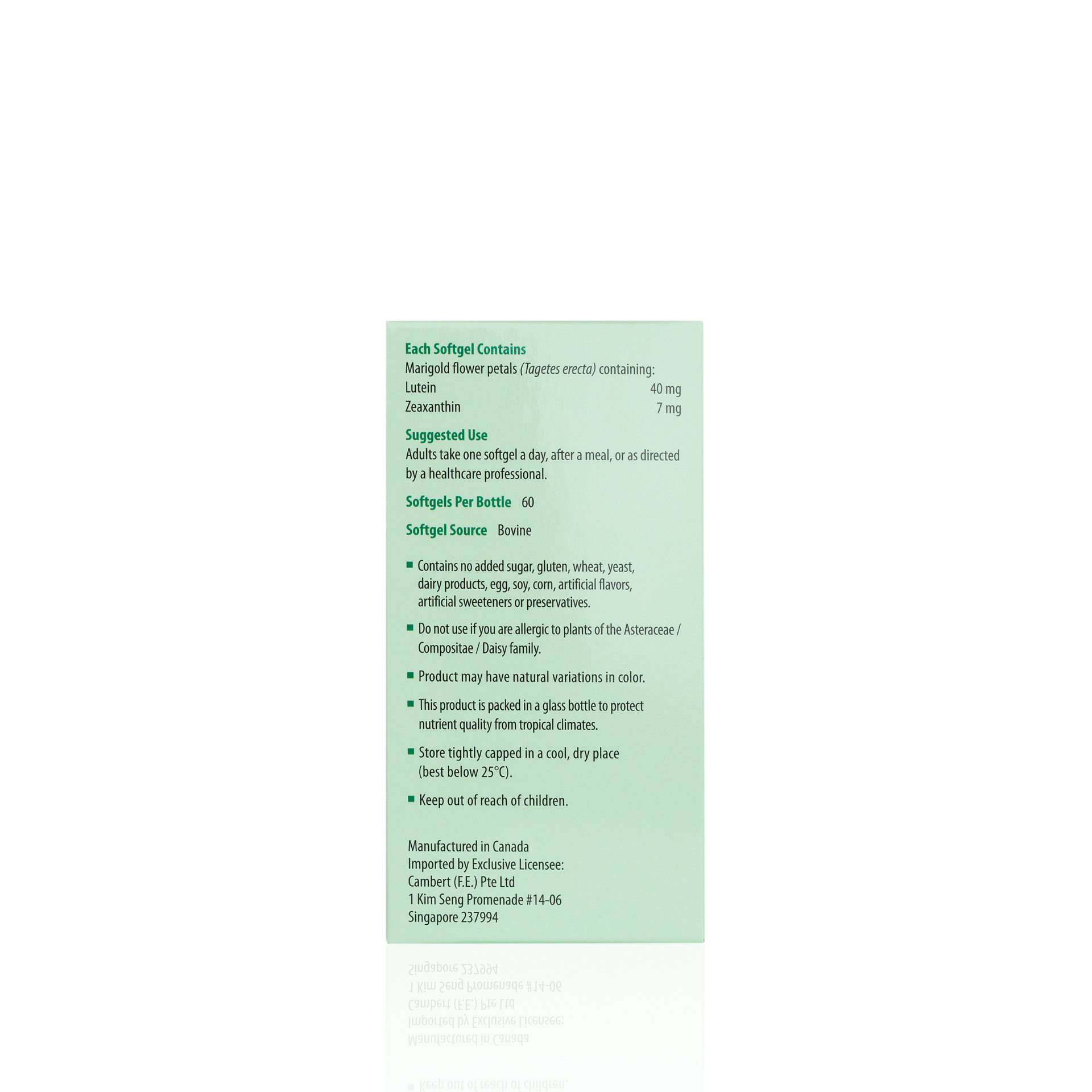 KORDEL’S HIGH-STRENGTH LUTEIN 40 mg
