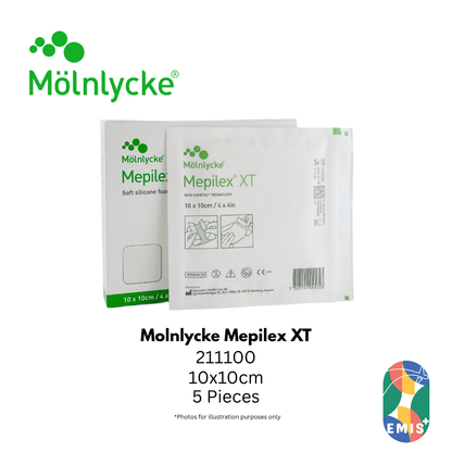 Molnlycke Mepilex XT 10x10 cm 5s (211100)
