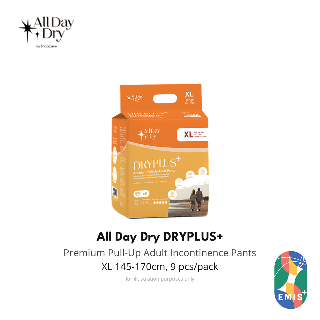 All Day Dry DRYPLUS+ Adult Pull-Up Pants