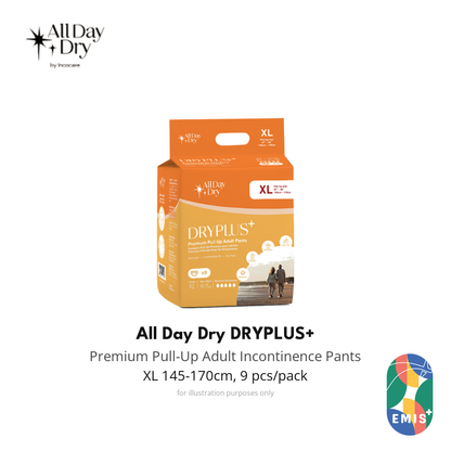 All Day Dry DRYPLUS+ Adult Pull-Up Pants