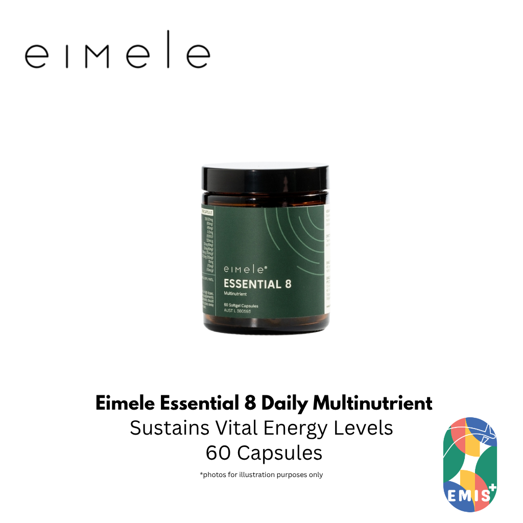 Eimele Essential 8：每日植物性复合维生素，提升能量和免疫力